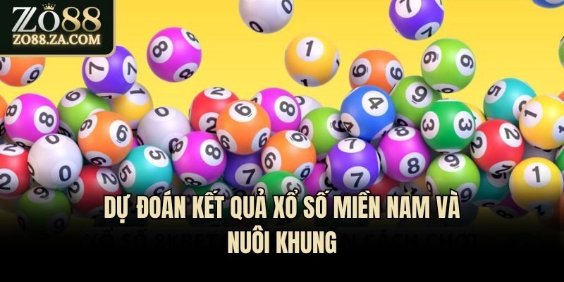 Dự đoán kết quả xổ số miền Nam và nuôi khung