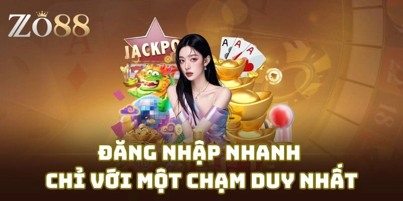 Đăng nhập nhanh chỉ mới một chạm duy nhất 